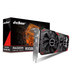 JIESHUO RX580 8GD5 256BIT | VGA Graphics Card 8GB GDDR5