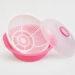 Small Plastic Bread Box with Lid | 180×385