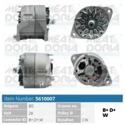 MEAT & DORIA 5610007 | Alternator