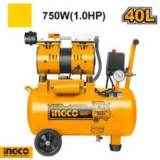 Ingco ACS175406 Sessiz ýagsyz kompressor 40l/min 8BAR 750W