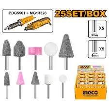 Ingco şlif maşyn esbaplary toplumy 10 sany, AKB1001, çalt eltip beriş