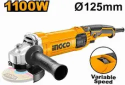 Угловая шлифмашина Ingco AG1100385 1100Вт 125мм для профессионалов