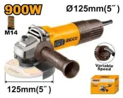Ingco AG900285 125mm 900W Angle Grinder – Pro Business Performance