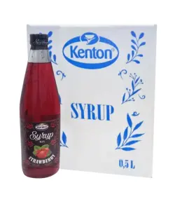 KENTON Strawberry Syrup 500ML with Manufacturer's Quality Guarantee