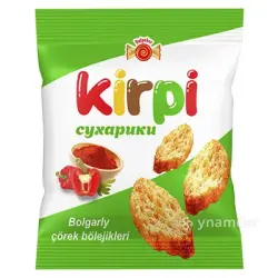 BALSEKER Paprika-Flavored Croutons, 3.5 KG Box, High-Margin B2B Bulk Snack