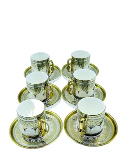 RSTC RSTC-400S | Kofe Käseleri Toplumy 12 sany altyn nagyşly 100 ml