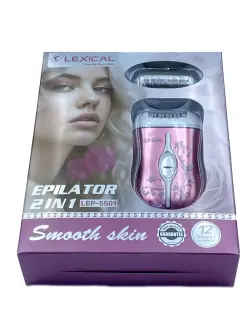 Lexical LEP-5501 | Эпиляторный набор 2 в 1 двойное назначение