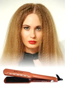 Babyverse BA-293A | Щипцы гофре для волос 70 Вт 950F