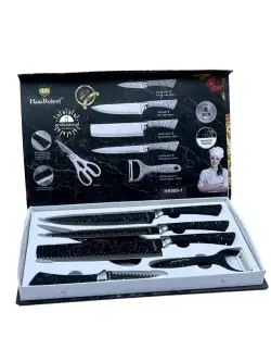 Haus Roland HR009-2 | 6 sanylyk poslamaýan pyçak toplumy