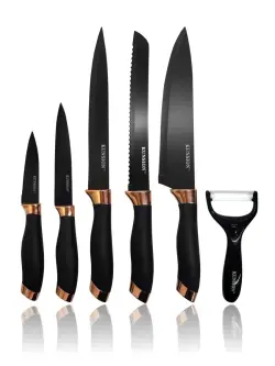 Kunsion KS-8601 | Pyçak Toplumy 6 sany poslamaýan polat