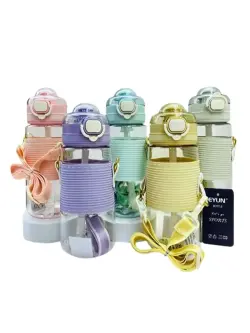 EYUN 163 | Бутылка для воды 600 мл Прочный пластик