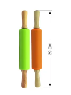 SS SS-0039 | Silicone Rolling Pin 39 cm Non-Stick
