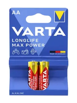VARTA 4764 | Батарейка AA LONGLIFE MAX-POWER Упаковка 2 шт