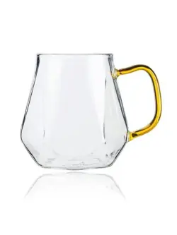 WZ WZ-32-BSW-320 | Transparent Multi-Faceted Mug 320 ml