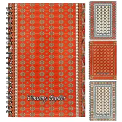 BK BK-00019419 | Depder A4 Gözenekli 100 Sahypa Galyň Spiral Gapak