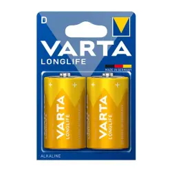 Varta 00-00002722 | D Batareýka Longlife Extra 2-li Paket