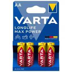 Varta 00-00003910 | AA Batteries 4-Pack Long-Lasting Power