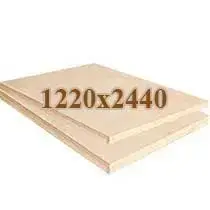 Без бренда 191716876677 | Фанера 4мм шлифованная сосновая 1,22x2,44м