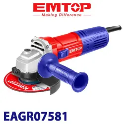 Emtop EAGR07581 | Angle Grinder 115mm 750W