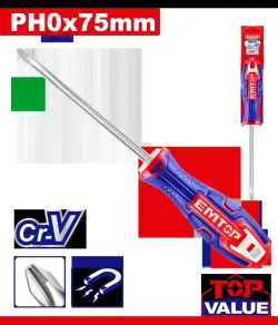 Emtop ESDRPH0075 | Phillips Screwdriver 3.0mm x 75mm