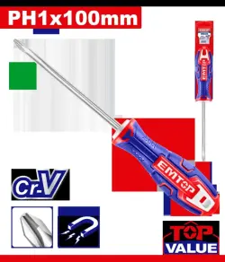 Emtop ESDRPH1100 | Phillips Screwdriver 5.0mm x 100mm