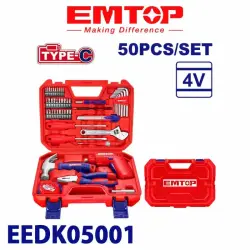 Emtop EEDK05001 | Набор ручных инструментов 50 предметов