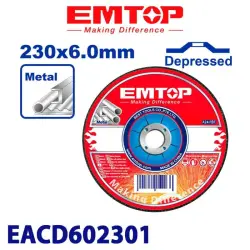 Emtop EACD602301 | Metal kesiji disk 230x6.0mm