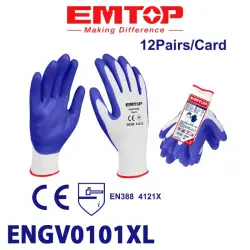 Emtop ENGV0101XL | Rezin Ellikler XL Himiki Goragly 120 sany