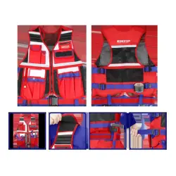 Emtop ETVT1701 | Protective Vest High-Visibility Universal Fit