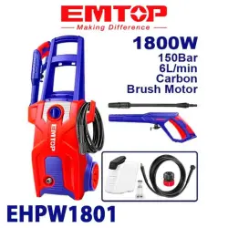 Emtop EHPW1801 | Ýokary basyşly ýuwujy enjam 150Bar 1800Wt