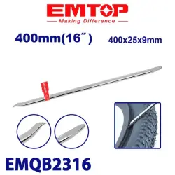 Emtop EMQB2316 | Pry Bar 400 mm Hardened Steel