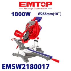 Emtop EMSW2180017 | Agaç üçin piçan 1800W 255mm