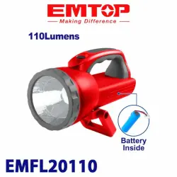 Emtop EMFL20110 | Fonar 110 Lumen 1500mAh Zarýadly