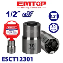 Emtop ESCT12301 | 1/2 Rozetka 30mm Berk Polat