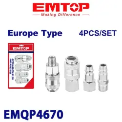 Emtop EMQP4670 | Kompressor Ştuser Toplumy 1/4" 4 sany