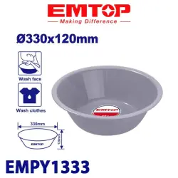 Emtop EMPY1333 | Plastik legen 330x120 mm berk gurluşyk
