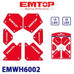 Emtop EMWH6002 | Magnit Kebşirleýji Burç Toplumy 6 sany