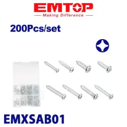 Emtop EMXSAB01 | Öz-özüni Burawlaýan Skrujlar 200 sanylyk Toplum