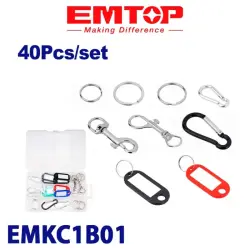 Emtop EMKC1B01 | Açar Dakjak Toplumy 40 sany Metal