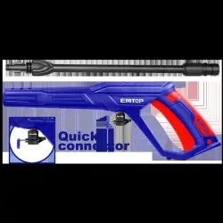 Emtop EHPS0101 | Basyşly Ýuwujy Pistolet Berk Gurluş