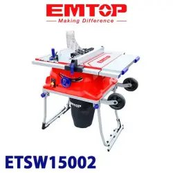 Emtop ETSW15002 | Stol Pilasy 254 mm 1500 W