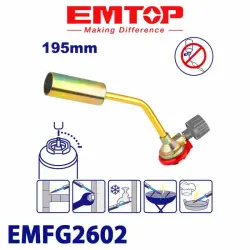 Emtop EMFG2602 | Gaz ýangyçly pistolet (balonsyz) Senagat üçin