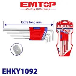Emtop EHKY1092 | Altlyk Açarlar Toplumy 9 Sany Polatdan