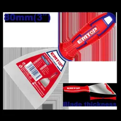 Emtop EPTL08001 | Shpatel 3r 80mm poslamaýan polat pyçak