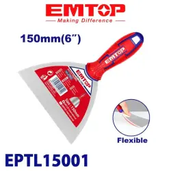 Emtop EPTL15001 | 150mm şpatel 6 hatly pyçak