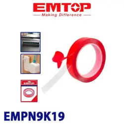 Emtop EMPN9K19 | Iki Taraplaýyn Lenta 2m x 19mm Şeýdana