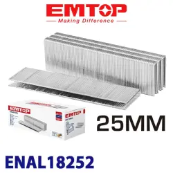 Emtop ENAL18252 | 25 mm Howaly Stepler Skobasy Güýçli