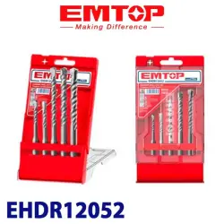 Emtop EHDR12052 | Набор сверл Swerlo 5 шт быстрорежущая сталь
