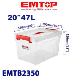 Emtop EMTB2350 | Plastik Guty 47L