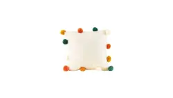 POMPOM 3120018241 | Square Cushion Multicolored